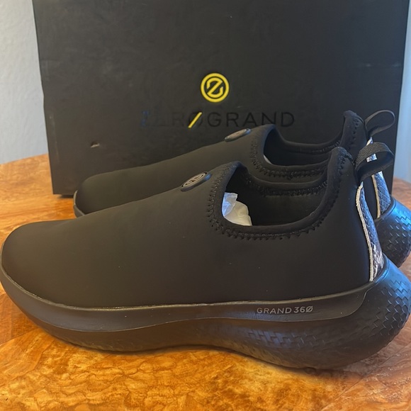 NIB Cole Haan | Black Zerogrand Changepace Slip-On Sneaker   ZL618 - Picture 7 of 16